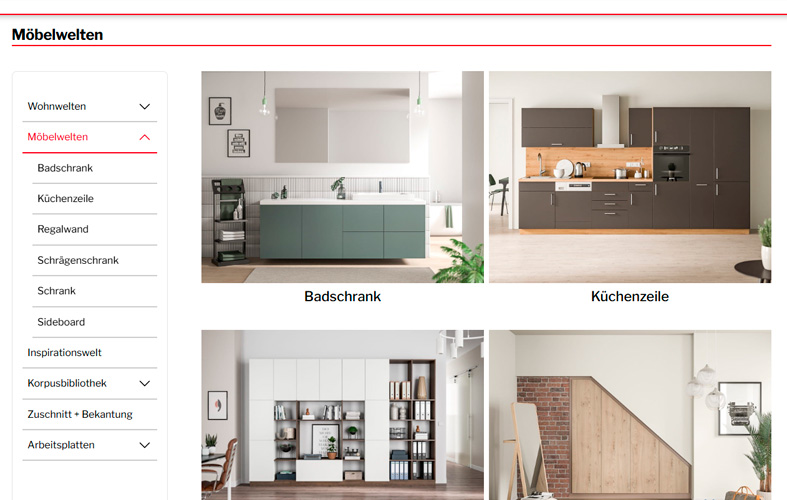 SNT Möbelkonfigurator